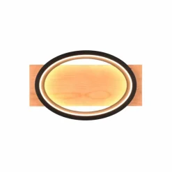 Lampes En Bois-Luminaires Trio Applique murale Trio Barca LED Écru, Noir, 1 lumière