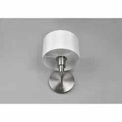 Lampes En Tissu-Luminaires Trio Applique murale Trio Cassio Nickel mat, 1 lumière