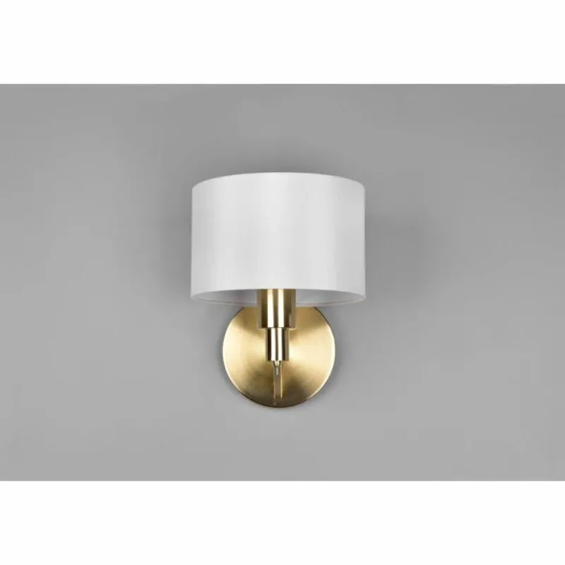 Lampes En Tissu-Luminaires Trio Applique murale Trio Cassio Laiton, 1 lumière