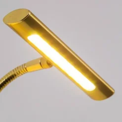 Luminaires Rustiques-Luminaires Trio Applique murale Trio Curtis LED Laiton, 1 lumière