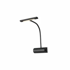 Luminaires Trio Applique murale Trio Curtis LED Noir, 1 lumière* Éclairage Led