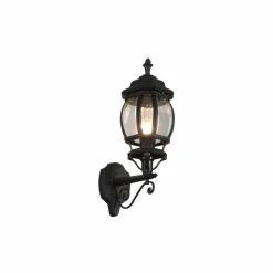 Lampes Vintages & Rétros-Luminaires Trio Applique murale Trio Elvo Noir, 1 lumière