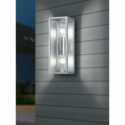 Lampes Vintages & Rétros-Luminaires Trio Applique murale Trio Garonne Zingué, 2 lumières