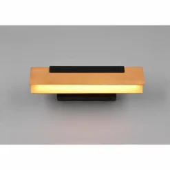 Lampes Vintages & Rétros-Luminaires Trio Applique murale Trio Kerala LED Noir, 1 lumière