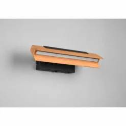 Lampes Vintages & Rétros-Luminaires Trio Applique murale Trio Kerala LED Noir, 1 lumière