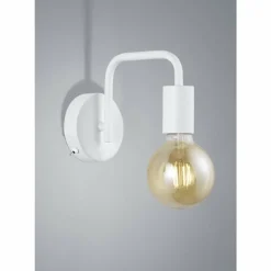 Luminaires Trio Applique murale Trio Leuchten DIALLO Blanc, 1 lumière* Appliques