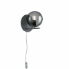 Suspension Verre Fumé-Luminaires Trio Applique murale Trio Leuchten PURE Anthracite, 1 lumière