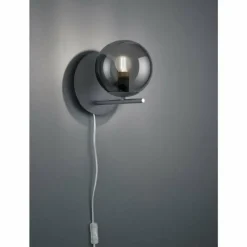 Suspension Verre Fumé-Luminaires Trio Applique murale Trio Leuchten PURE Anthracite, 1 lumière