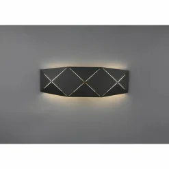 Luminaires Trio Applique murale Trio Leuchten ZANDOR LED Noir, 1 lumière* Appliques