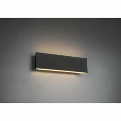 Luminaires Scandinaves-Luminaires Trio Applique murale Trio Leuchten CONCHA LED Anthracite, 2 lumières