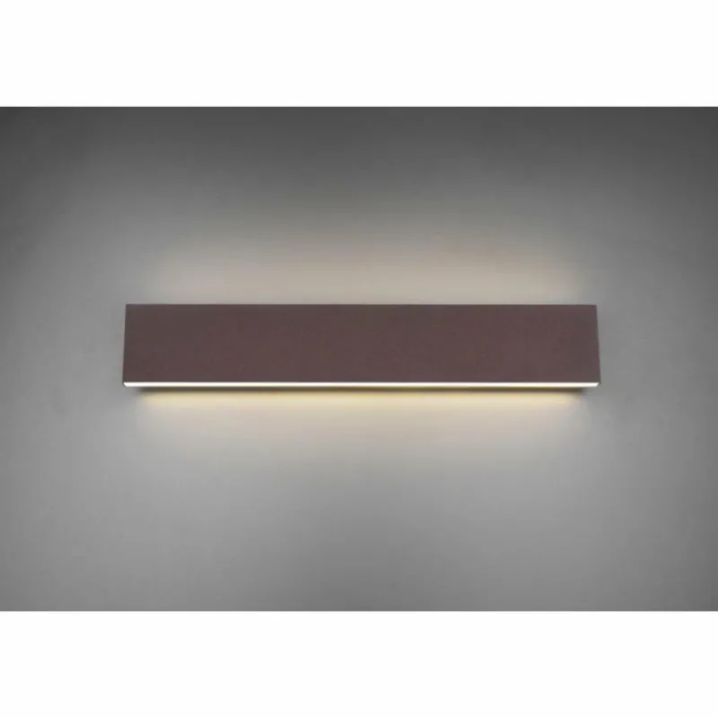 Luminaires Scandinaves-Luminaires Trio Applique murale Trio Leuchten CONCHA LED Rouille, 2 lumières