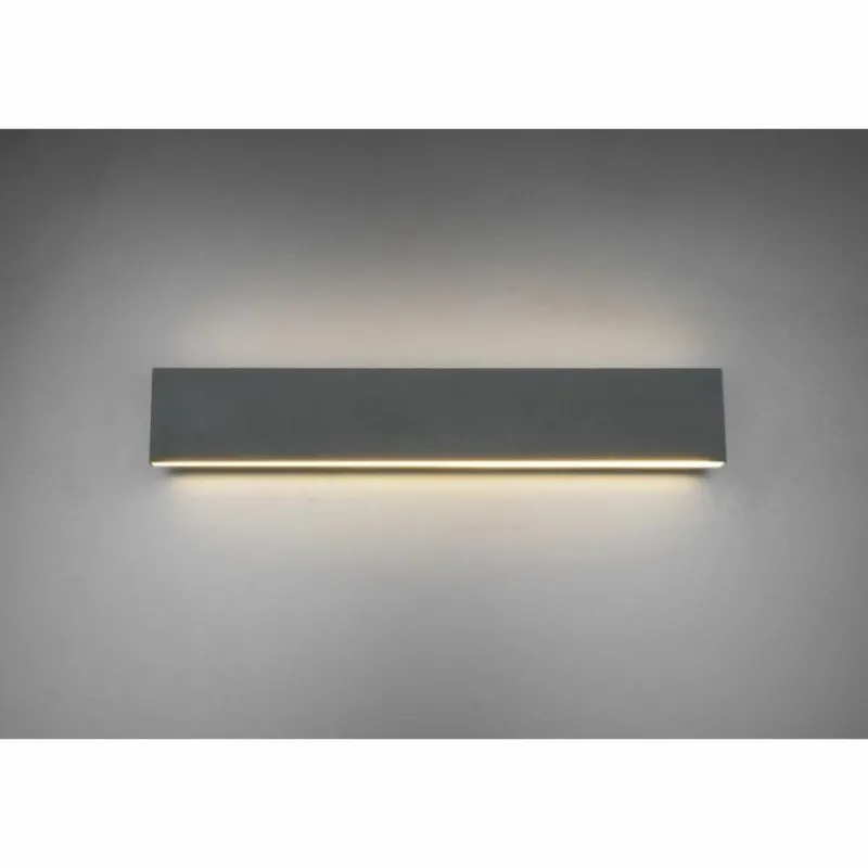 Luminaires Scandinaves-Luminaires Trio Applique murale Trio Leuchten CONCHA LED Anthracite, 2 lumières