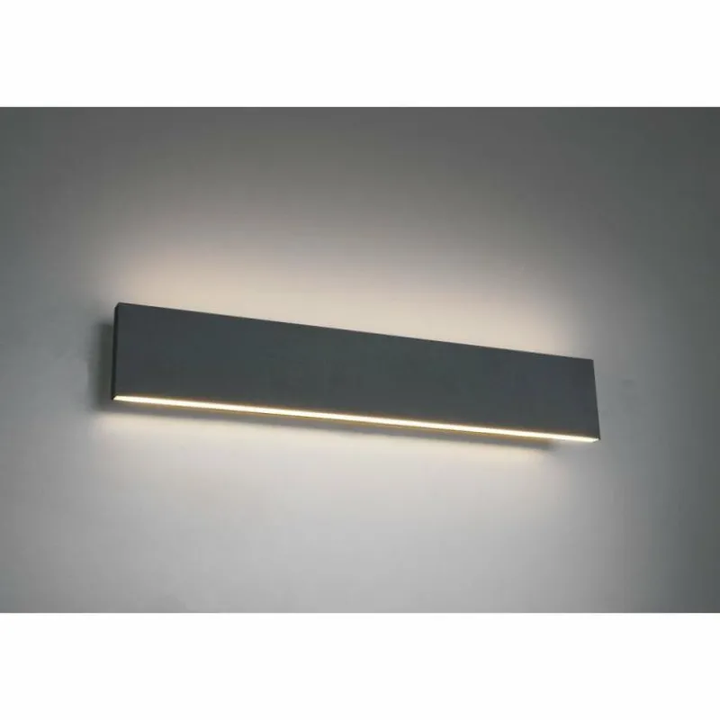 Luminaires Scandinaves-Luminaires Trio Applique murale Trio Leuchten CONCHA LED Anthracite, 2 lumières