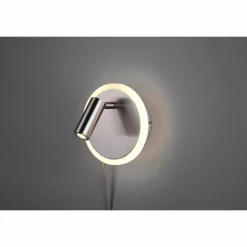 Luminaires Trio Applique murale Trio Leuchten JORDAN Nickel mat, 1 lumière* Appliques