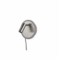 Luminaires Trio Applique murale Trio Leuchten JORDAN Nickel mat, 1 lumière* Appliques