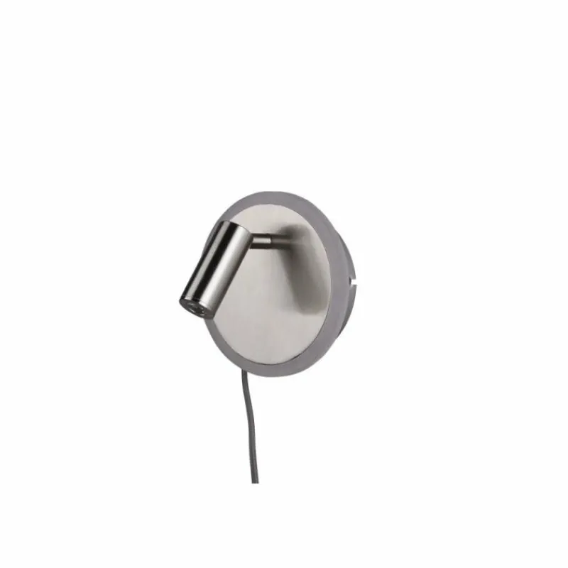 Luminaires Trio Applique murale Trio Leuchten JORDAN Nickel mat, 1 lumière* Appliques