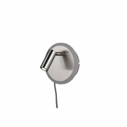 Luminaires Trio Applique murale Trio Leuchten JORDAN Nickel mat, 1 lumière* Appliques