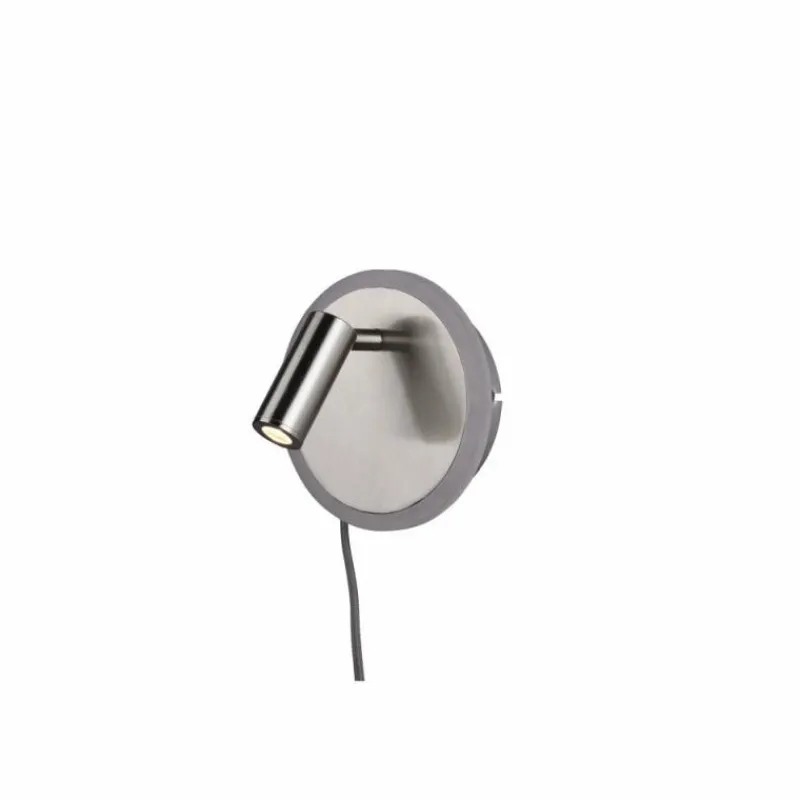 Luminaires Trio Applique murale Trio Leuchten JORDAN Nickel mat, 1 lumière* Appliques