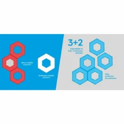 Luminaires Trio Applique murale Trio Leuchten SOLITAIR LED Blanc, 1 lumière, Changeur de couleurs* Appliques