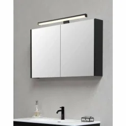 Luminaires Trio Applique murale Trio Lino LED Noir, 1 lumière* Éclairage Led