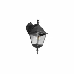 Lampes Vintages & Rétros-Luminaires Trio Applique murale Trio Livenza Noir, 1 lumière