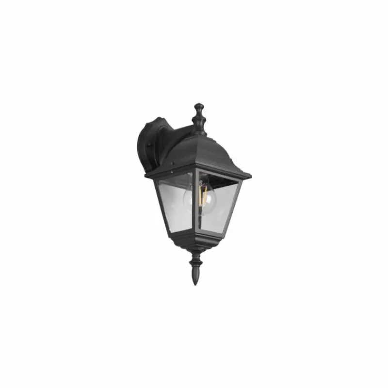 Lampes Vintages & Rétros-Luminaires Trio Applique murale Trio Livenza Noir, 1 lumière