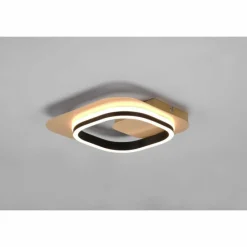 Lampes Dorées-Luminaires Trio Applique murale Trio Lugo LED Noir doré, 1 lumière