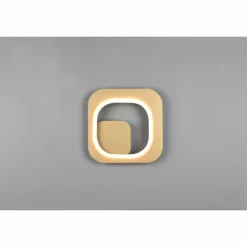 Lampes Dorées-Luminaires Trio Applique murale Trio Lugo LED Noir doré, 1 lumière