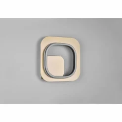 Lampes Dorées-Luminaires Trio Applique murale Trio Lugo LED Noir doré, 1 lumière