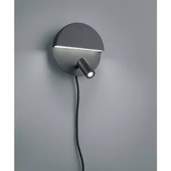 Luminaires Trio Applique murale Trio MARIO LED Noir, 1 lumière* Éclairage Led