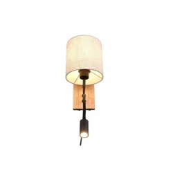 Lampes En Bois-Luminaires Trio Applique murale Trio Nilam Écru, 2 lumières