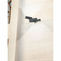 Luminaires Trio Applique murale Trio PADMA LED Anthracite, 2 lumières