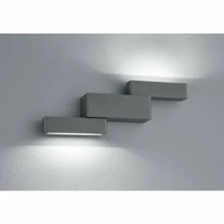 Luminaires Trio Applique murale Trio PADMA LED Anthracite, 2 lumières