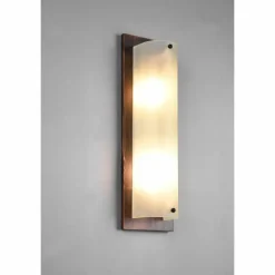 Lampes En Bois-Luminaires Trio Applique murale Trio Pali Bois foncé, 2 lumières