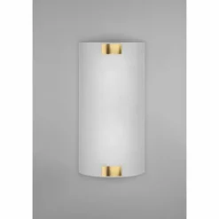 Luminaires Trio Applique murale Trio Pura Vieux laiton, 2 lumières