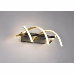 Luminaires Trio Applique murale Trio Sequence LED Laiton, Noir, 1 lumière* Éclairage Led