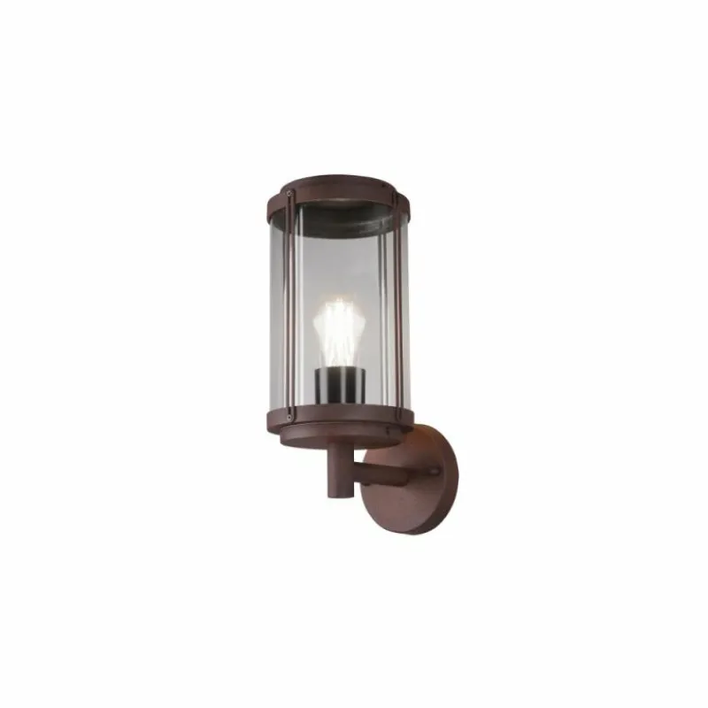 Lampes Vintages & Rétros-Luminaires Trio Applique murale Trio Tanaro Rouille, 1 lumière