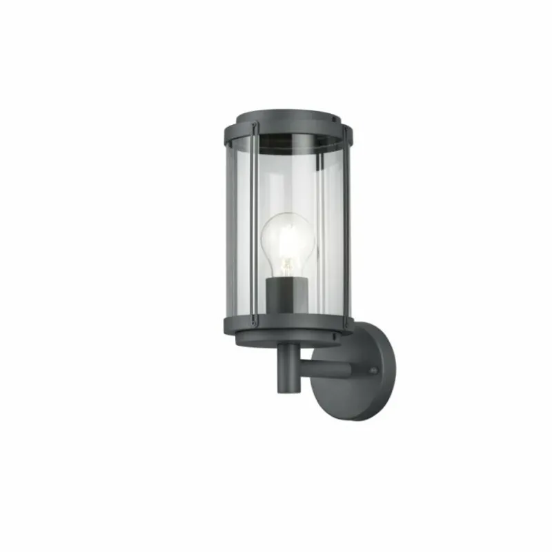 Lampes Vintages & Rétros-Luminaires Trio Applique murale Trio Tanaro Anthracite, 1 lumière