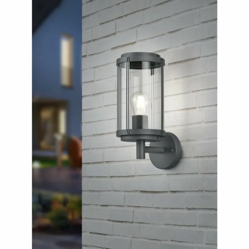 Lampes Vintages & Rétros-Luminaires Trio Applique murale Trio Tanaro Anthracite, 1 lumière