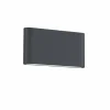 Luminaires Trio Applique murale Trio THAMES II LED Anthracite, 2 lumières