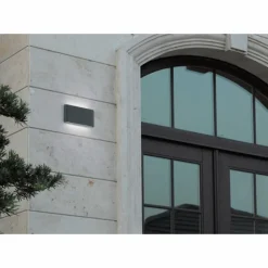 Luminaires Trio Applique murale Trio THAMES II LED Anthracite, 2 lumières