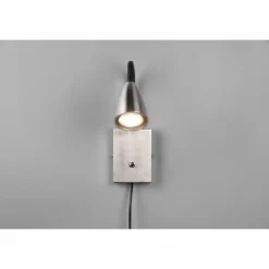 Luminaires Trio Applique murale Trio Wanda Nickel mat, 1 lumière* Spots Et Projecteurs