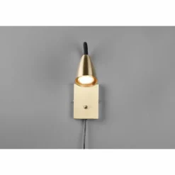 Luminaires Trio Applique murale Trio Wanda Laiton, 1 lumière* Spots Et Projecteurs