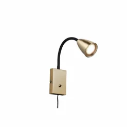 Luminaires Trio Applique murale Trio Wanda Laiton, 1 lumière* Spots Et Projecteurs