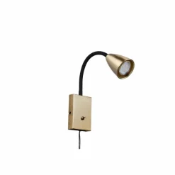 Luminaires Trio Applique murale Trio Wanda Laiton, 1 lumière* Spots Et Projecteurs