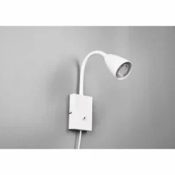 Luminaires Trio Applique murale Trio Wanda Blanc, 1 lumière* Spots Et Projecteurs