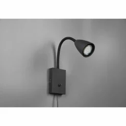 Luminaires Trio Applique murale Trio Wanda Noir, 1 lumière* Spots Et Projecteurs