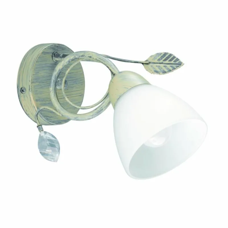 Luminaires Trio Applique murale Trio-Leuchten Traditio Gris, 1 lumière