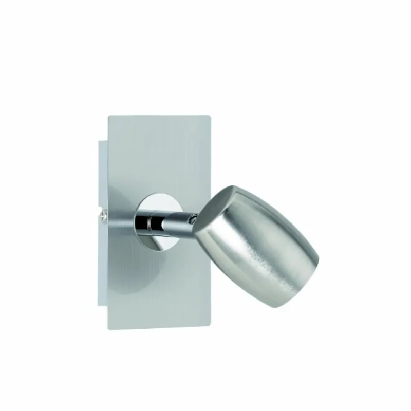 Luminaires Rustiques-Luminaires Trio Applique murale Trio-Leuchten Michael Nickel mat, 1 lumière