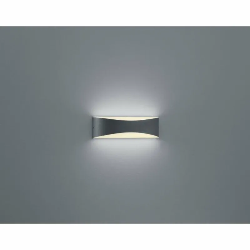 Luminaires Trio Applique murale Trio-Leuchten Konda LED Anthracite, 1 lumière